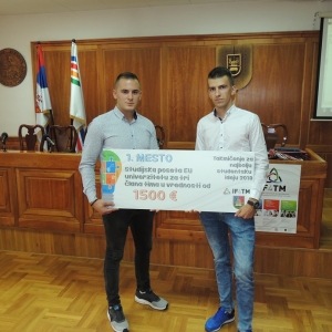 The local final Competition held at University of Kragujevac