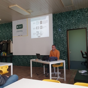 Training for 3D printer Makerbot held in Creativity center of the University of Kragujevac