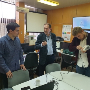 Training for 3D scanner ARTEC EVA lite at the Creativity center of the University of Kragujevac