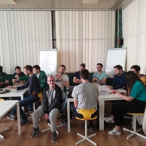 Open innovation promotional meeting with students organised by Creativity center of the University of Kragujevac